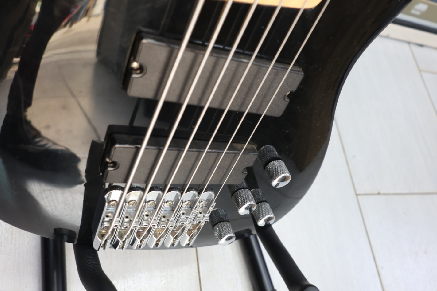 Fender 6-string bass guitar