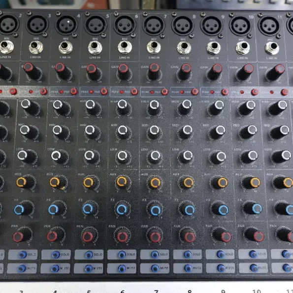 12 Channel Mixer with Effects