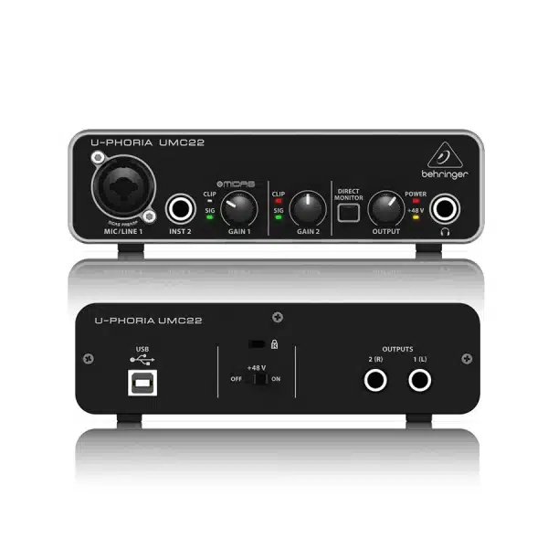 Behringer UMC202HD USB Audio interface