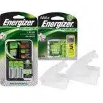 Energizer batteries plus charger