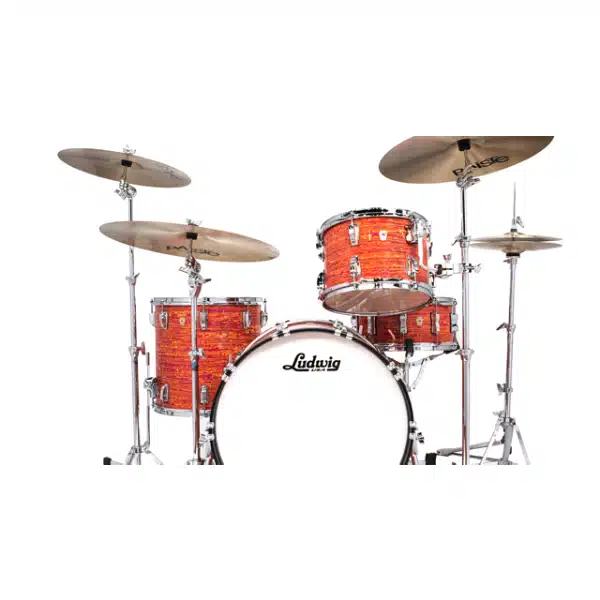 The Ludwig drum set